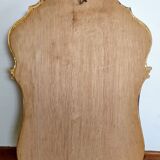 Large gilded mirror shell Louis XV style