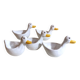 Lot de 5 coquetiers canard vintage