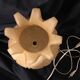 Mood lamp to pose albatre flower shape tulip art deco 60s
