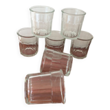 Lot of 7 old BVB jam pots