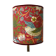 Bird and flower lampshade, William Morris style