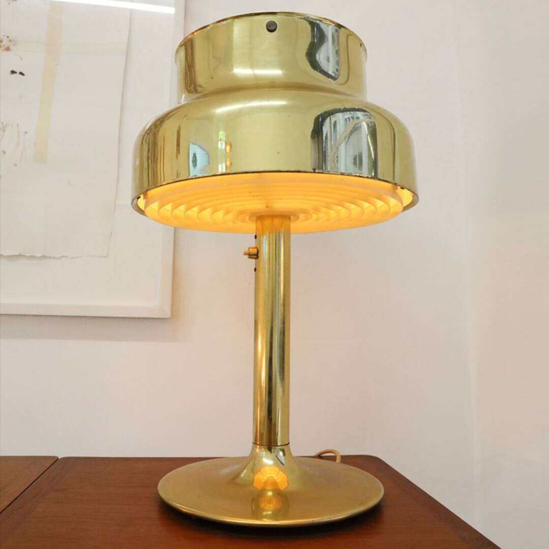 Bumling Brass Table Lamp by Anders Pehrson, 1960s