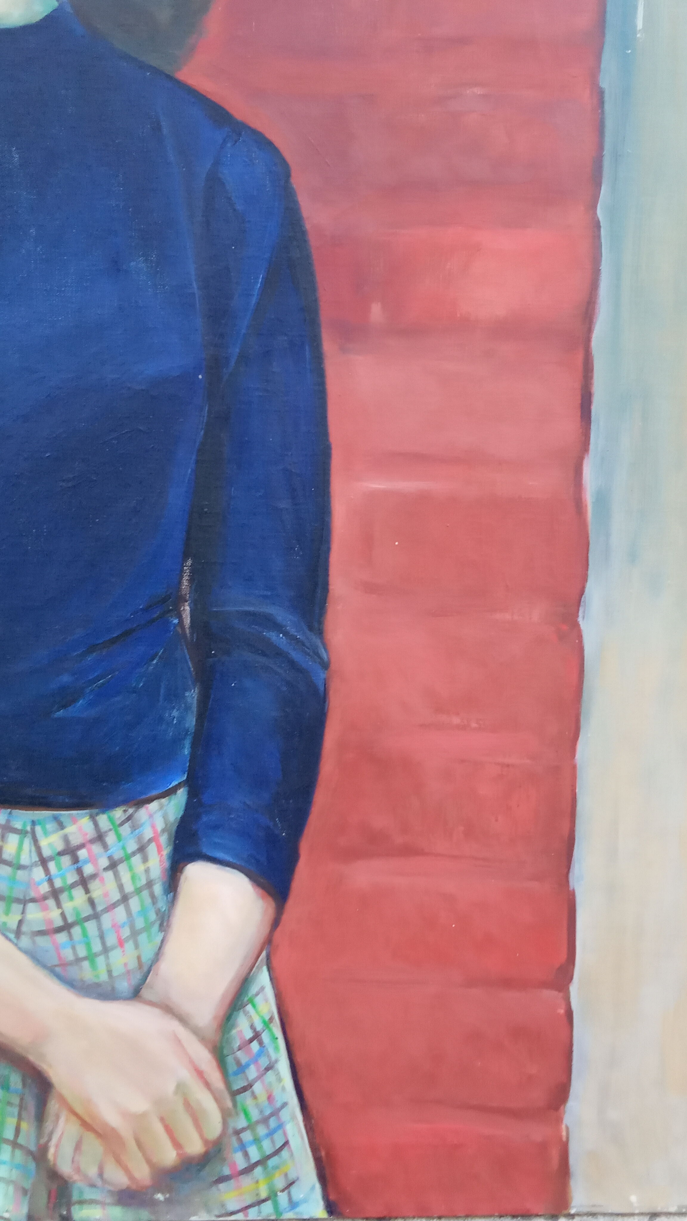 Portrait de jeune femme - 74x94cm
