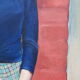 Portrait de jeune femme - 74x94cm
