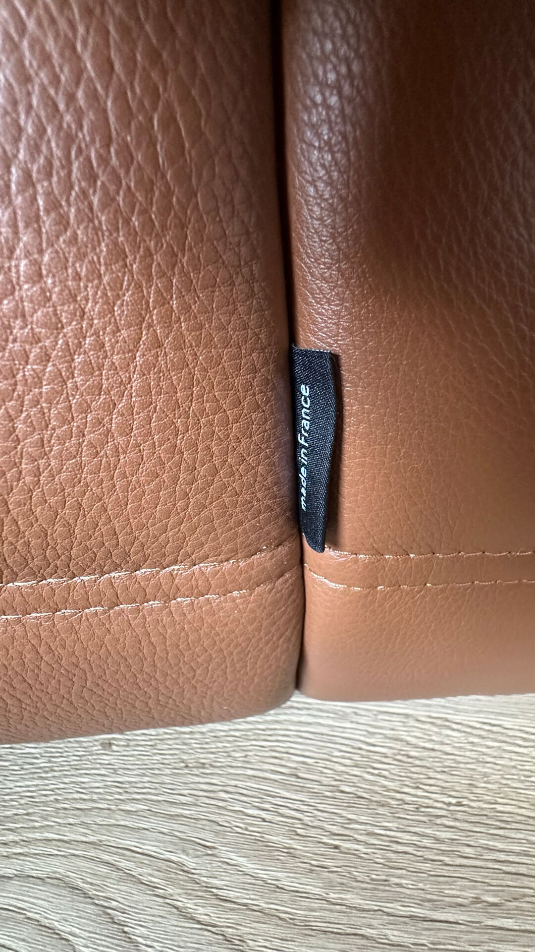 Togo leather sofa Kyoto Gold