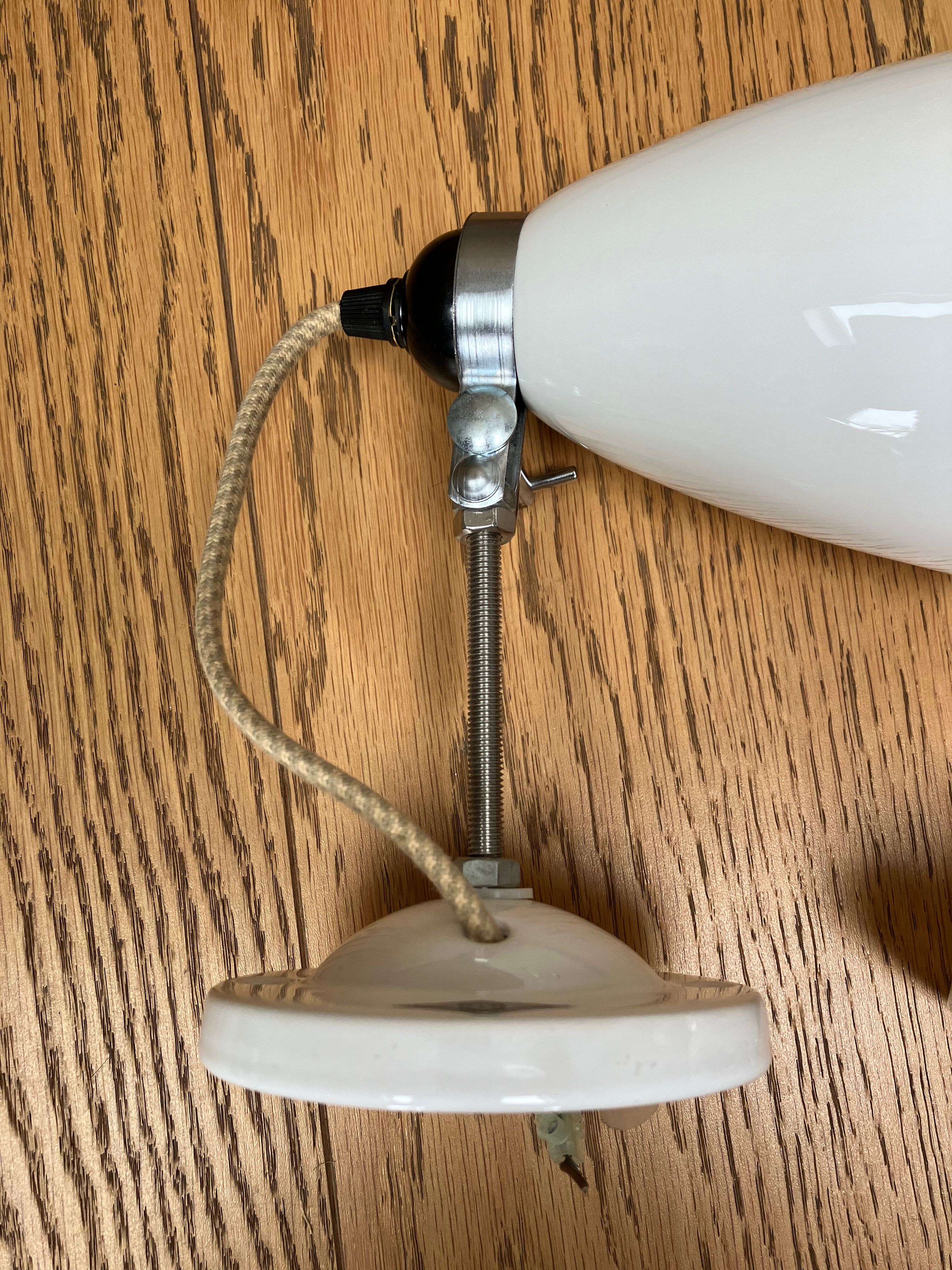 2 original btc hector wall lamps