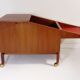 Bar on wheels teak and Rosewood - Denmark 1964