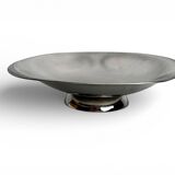 Stainless steel dish by Uginium Bouillet Bourdelle circa 1960