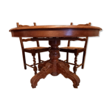 Oval table