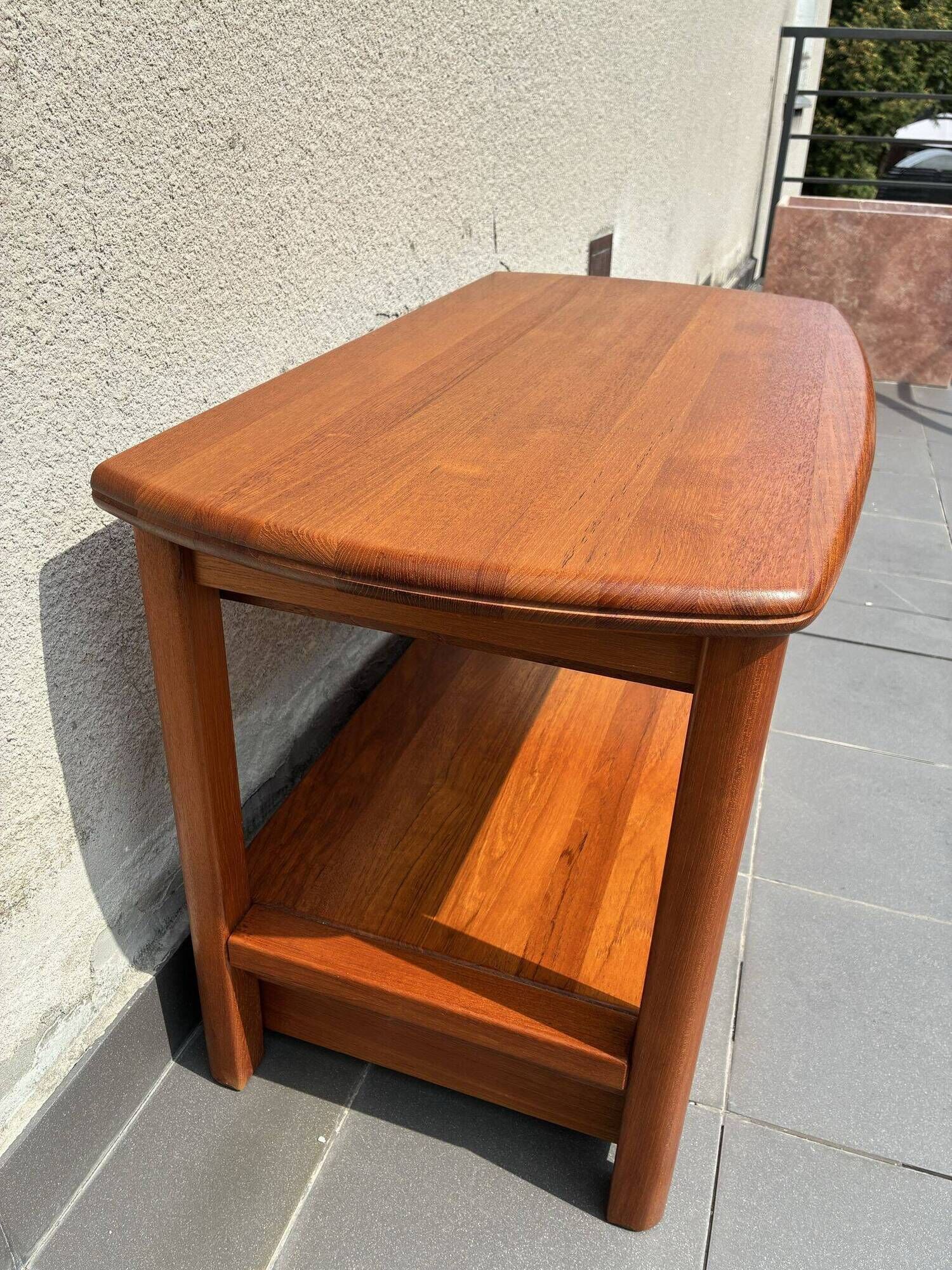 Sailing Stolefabrik teak coffee table with drawers, Denmark, 1960s