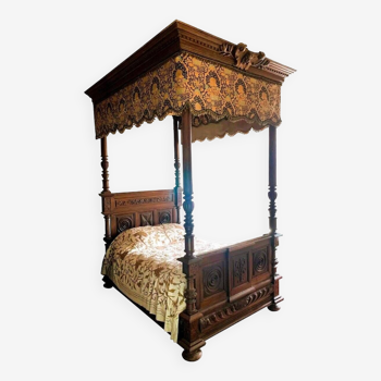 Castle four-poster bed