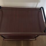 Table d'appoint roulante vintage