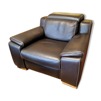 Fauteuil Roche Bobois cuir