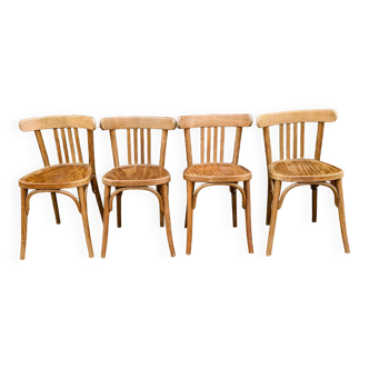 Ensemble de 4 chaises bistrot