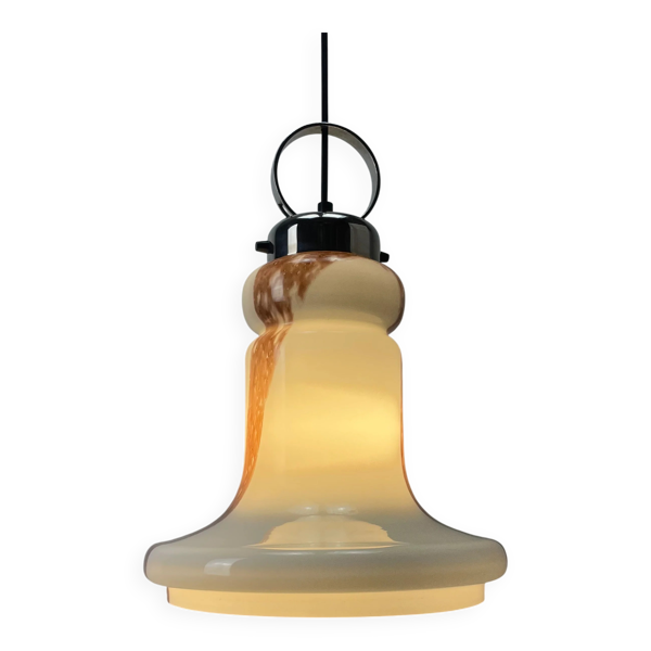 Suspension en forme de trompette par Doria Leuchten 1960