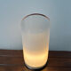 Lampe de bureau Leucos en verre de Murano Italie 1970