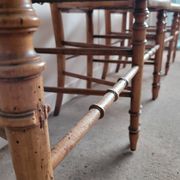Set of 4 Louis XVI flying chairs