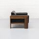 Fauteuil Bastiano Tobia Scarpa années 1970