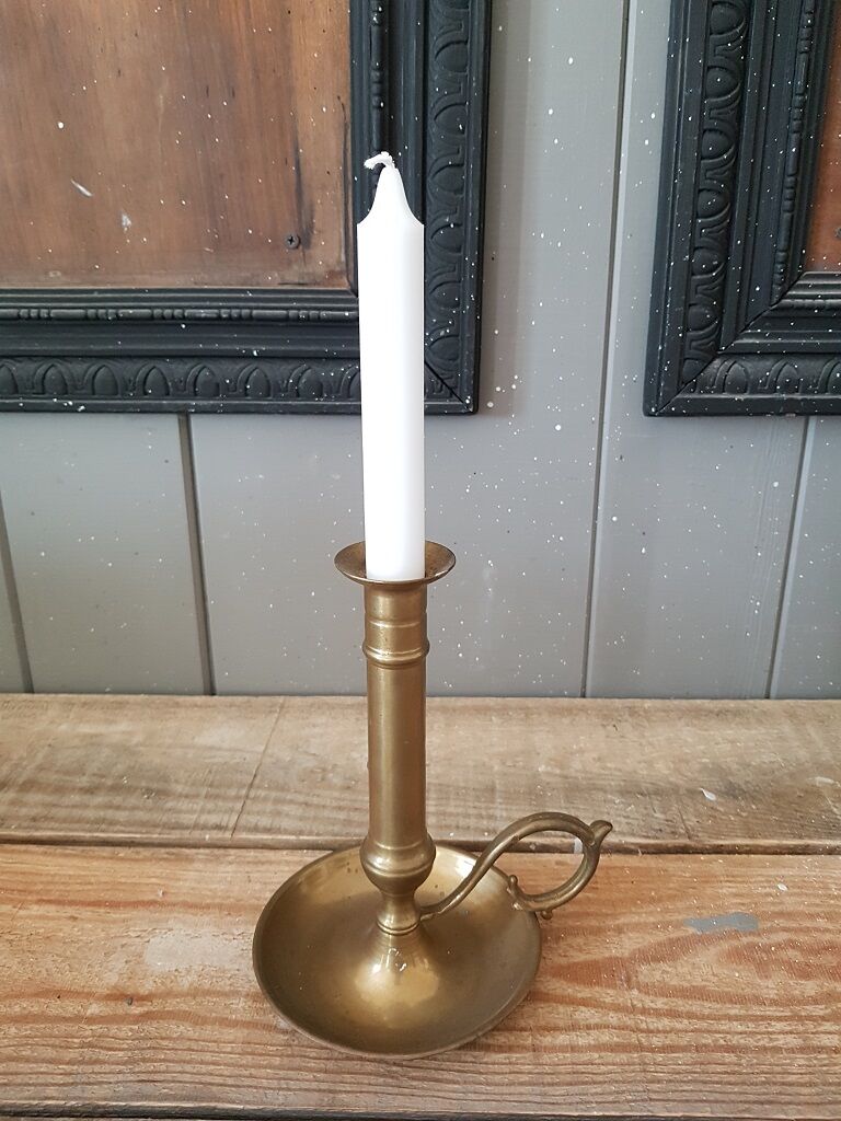 Brass cellar rat bougeoir