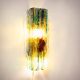 Dutch Brutalist glass wall sconce "Chartres" by Willem van Oyen for Raak, 1960s