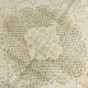 Soft Beige Neutral Vintage Oushak Carpert Rug, 222x330 Cm