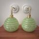 Pair of Art Deco wall lights