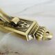Paire d'appliques murales en laiton de style Art Nouveau