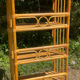 1970s rattan shelf