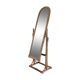 Rattan psyche mirror