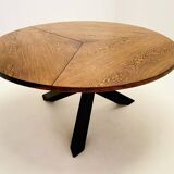 Martin Visser - Round Wengé Table
