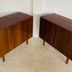 Vintage Danish mid-century matching rosewood sideboards 1960s
