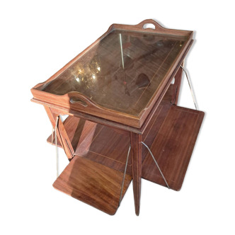 Table a plateau amovible art deco
