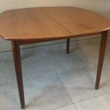 Scandinavian extendable teak dining table by alf aarseth