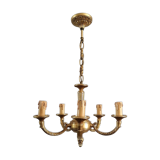Lustre en bronze 6 feux