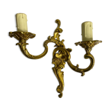 Applique en bronze style rocaille