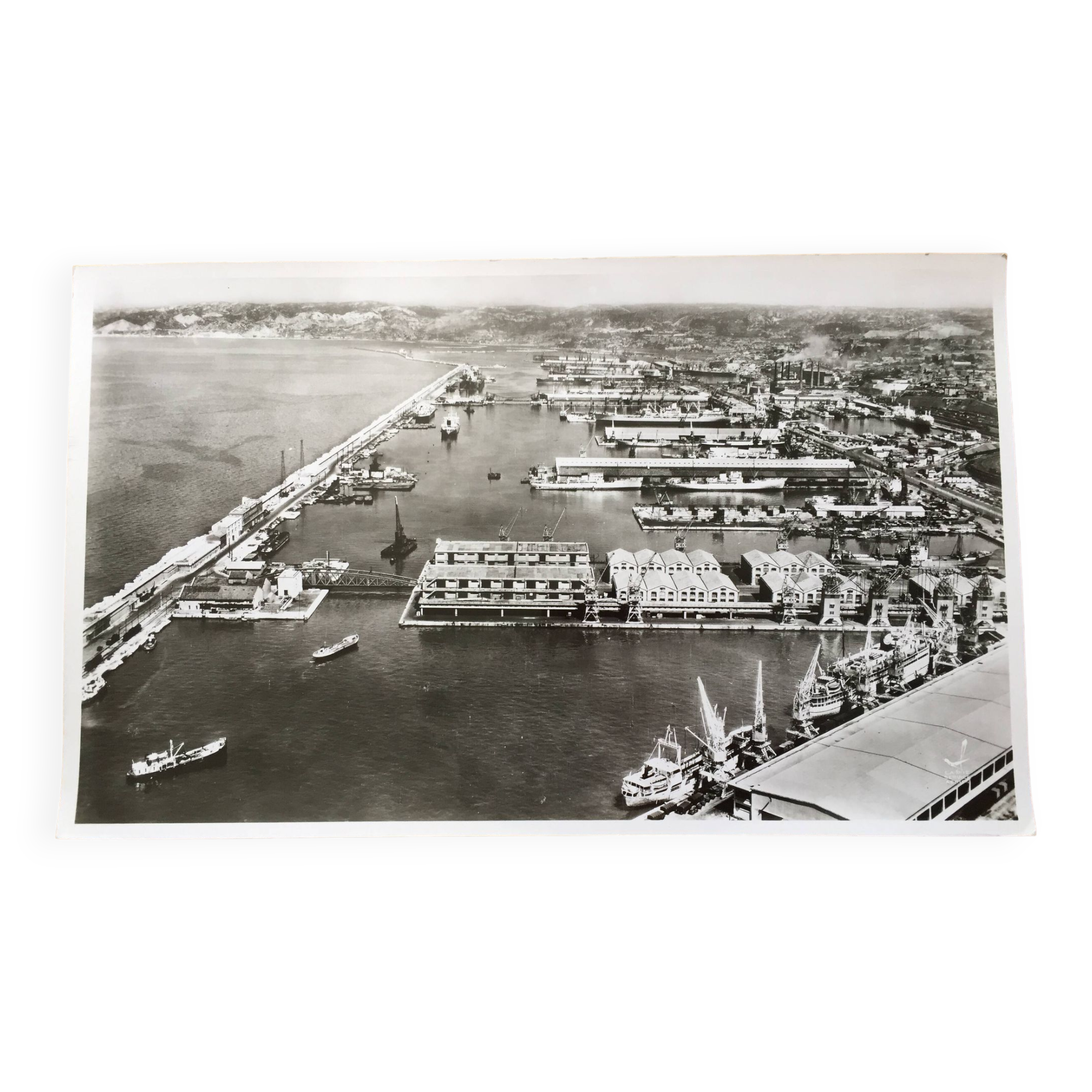 Aerial photo Lapie year 1950