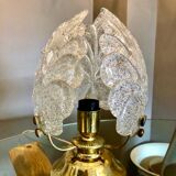 Lampe de table par Mazzega verre murano , Italie 1970