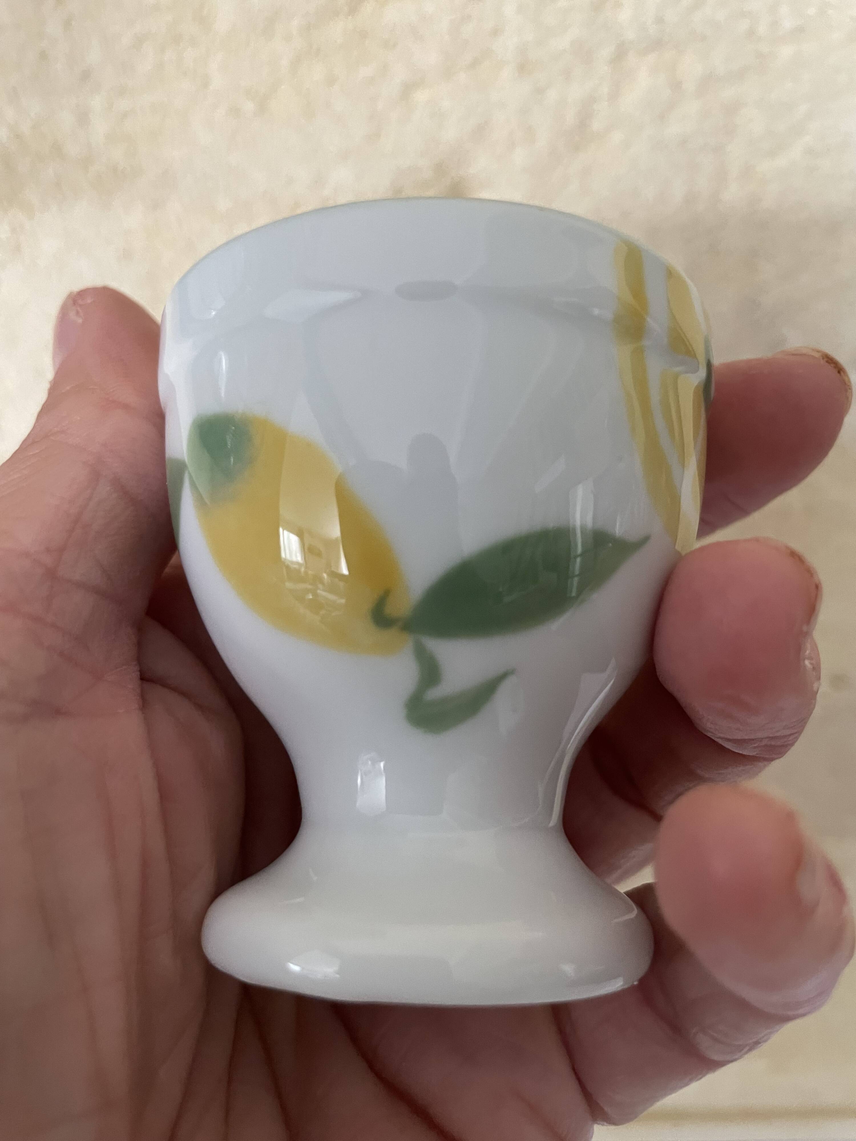 2 LBP lemon egg cups
