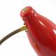 Red Italian fifties desk lamp