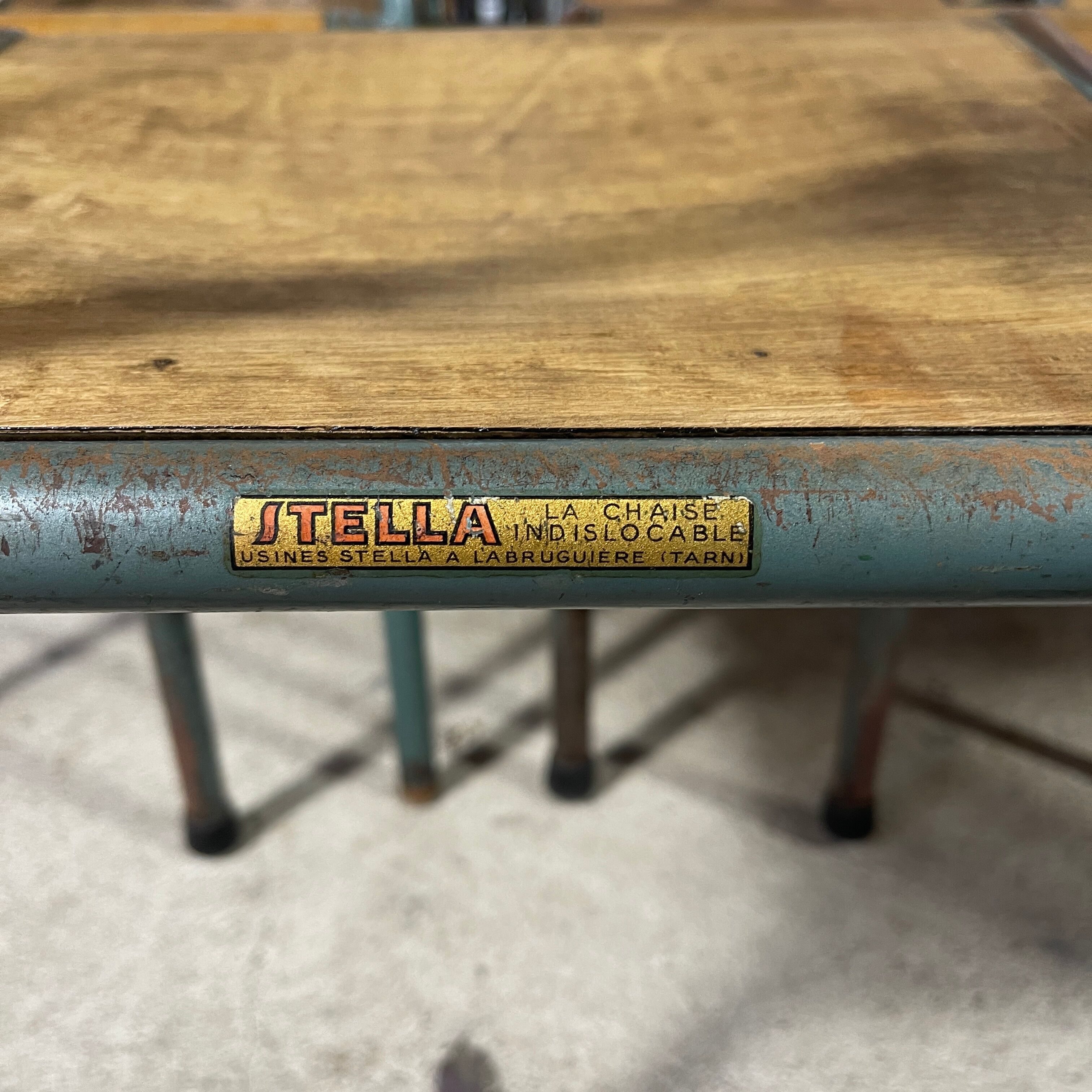 Set of 18 stella school chairs