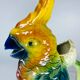 Vintage pitcher cockatoo slurry from Saint-Clément France 1920