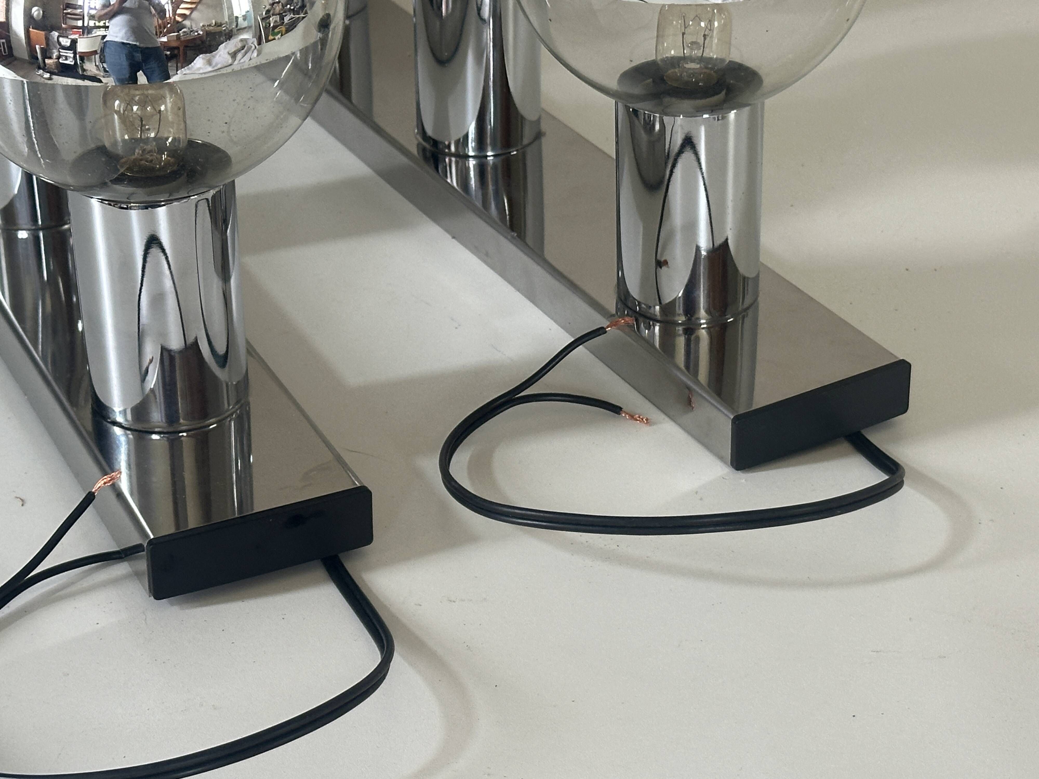 Pair of Motokko Ishii wall lights, vintage design, 70s