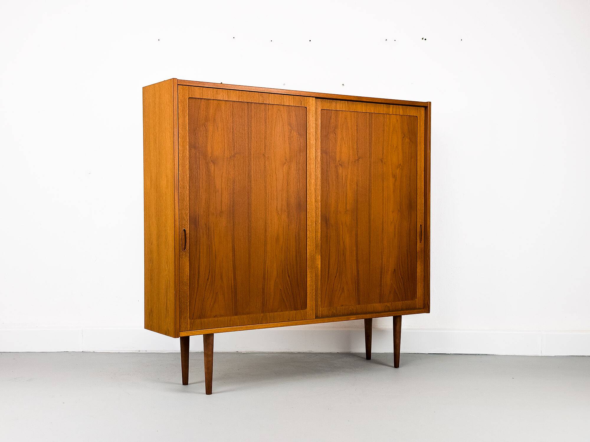 Danish Teak Cabinet by Carlo Jensen for Hundevad & Co., 1960s