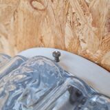 Chiseled glass ceiling light