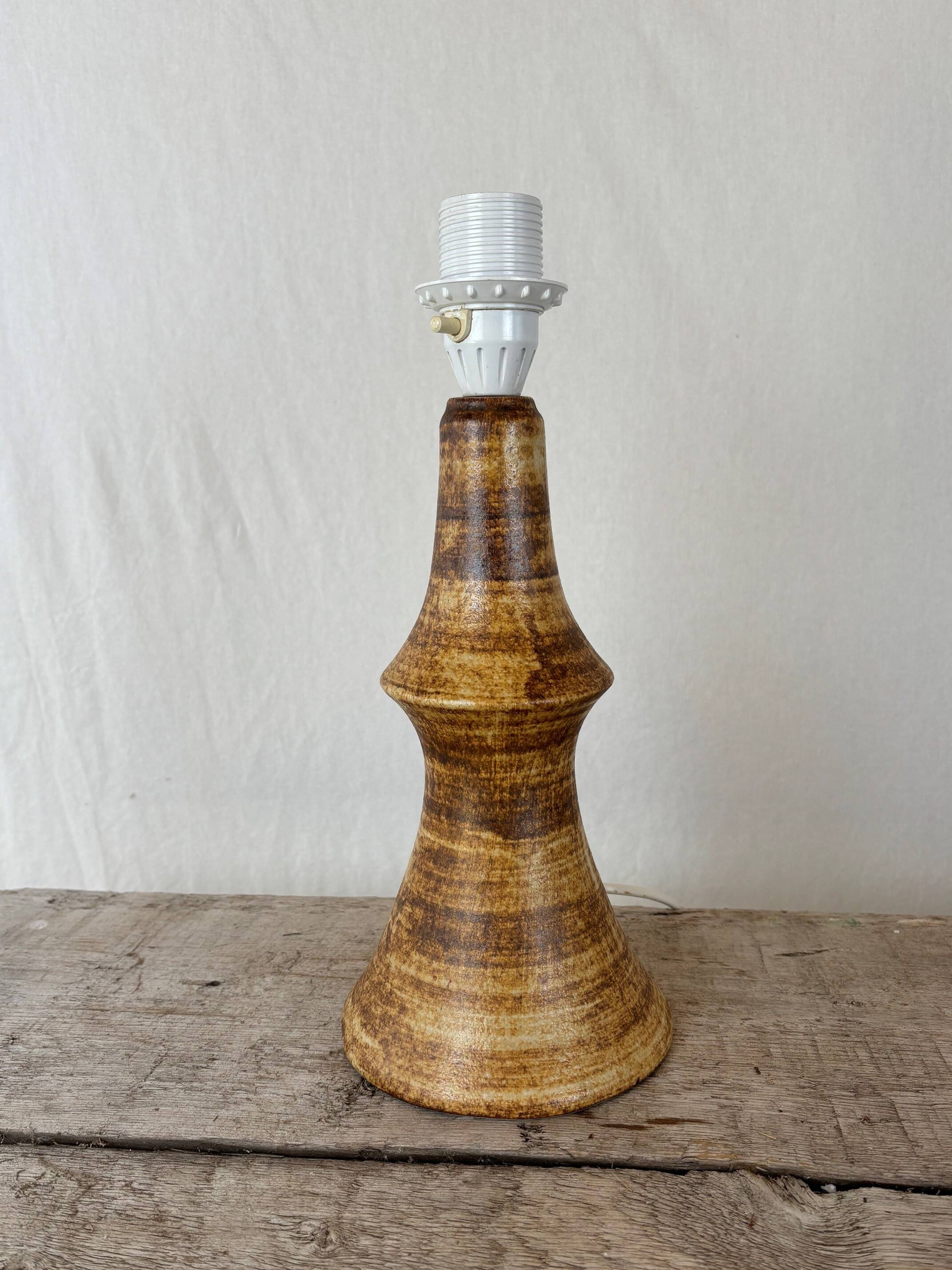 ceramic lamp by Ego Stengods - Sweden 1970s/80s