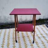 Side table on wheels