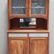 Art Deco pine dresser, beveled glass