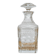 Vintage glass whisky carafe