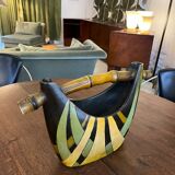 Basket shaped vase