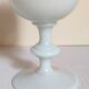 Vintage white opaline vase-cup 16.5 cm